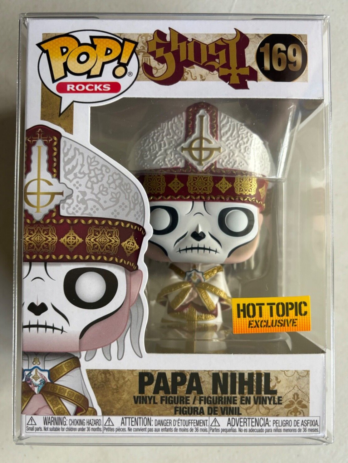 Funko Pop Rocks Ghost Papa Nihil #169 Hot Topic Exclusive