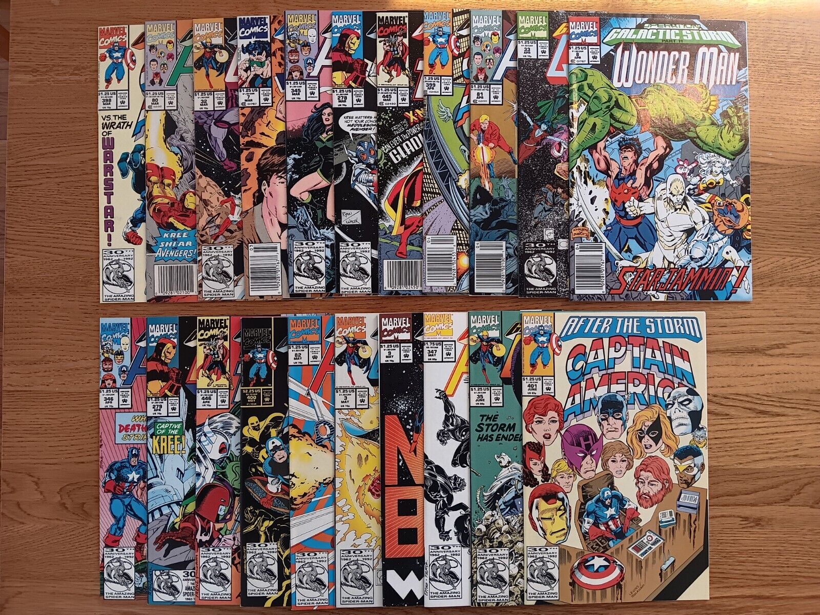 Operation Galactic Storm Complete Set Huge Lot Of 21 Marvel Comics #1-19 More