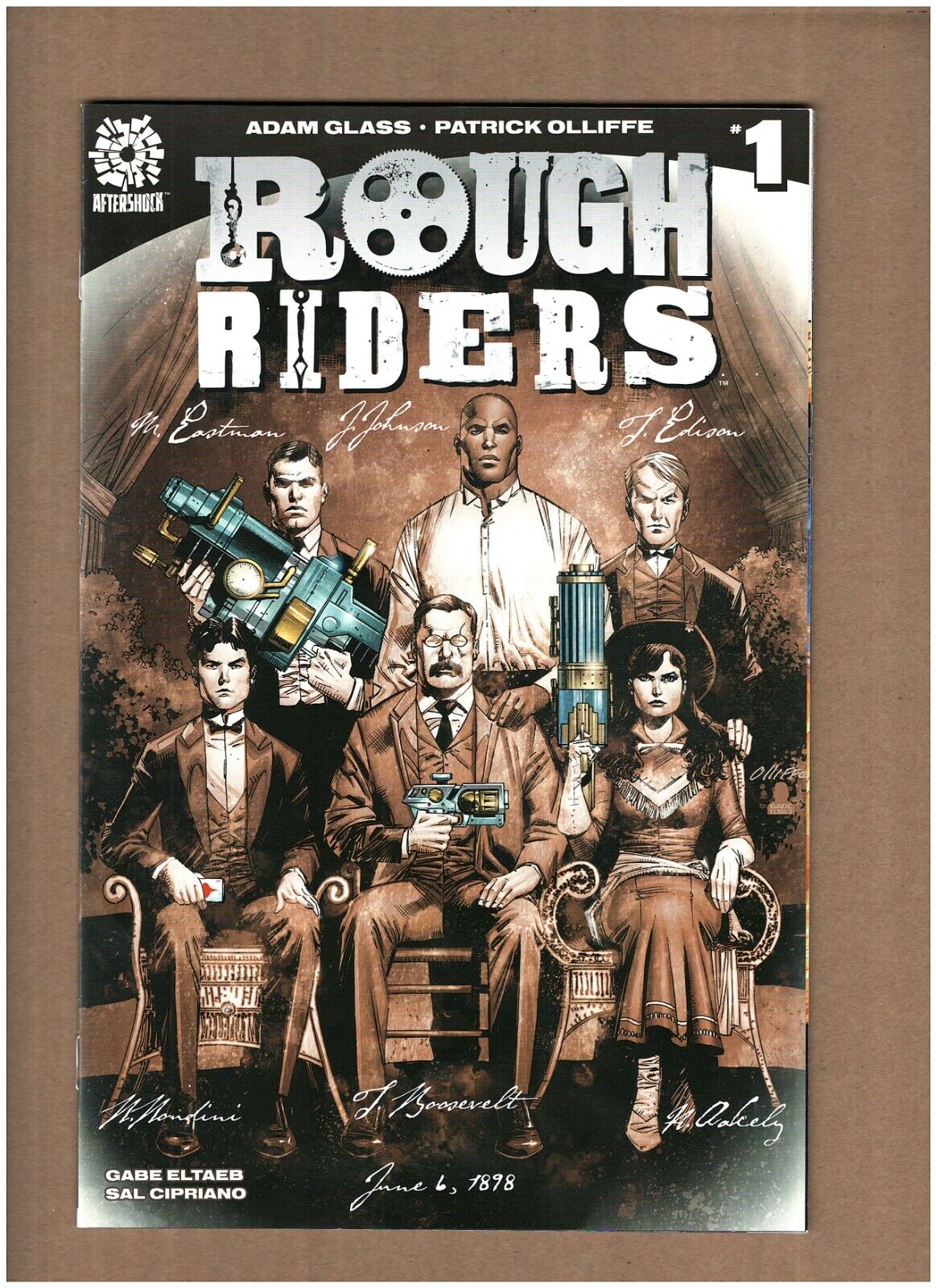 Rough Riders #1 Aftershock Comics 2016 NM- 9.2