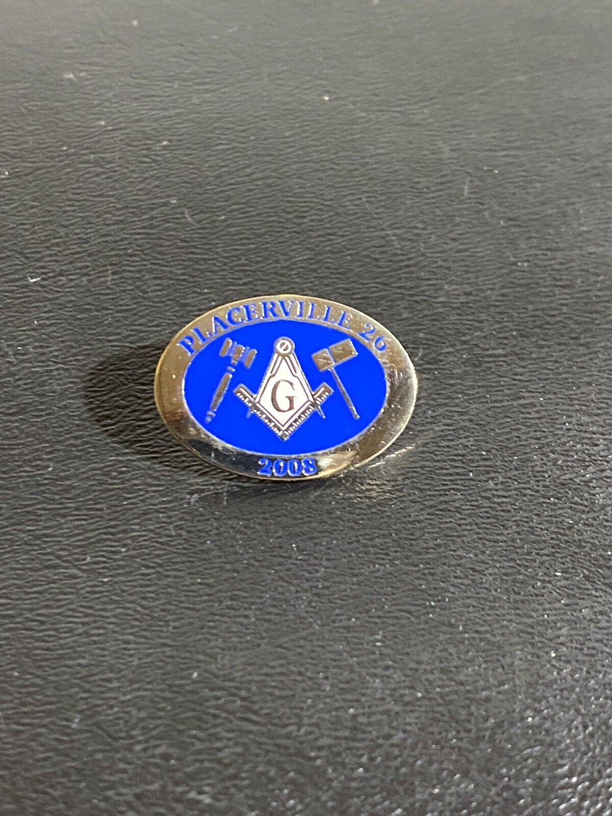 Free Mason Masonic Pin - Lodge 26 Placerville Hangtown California