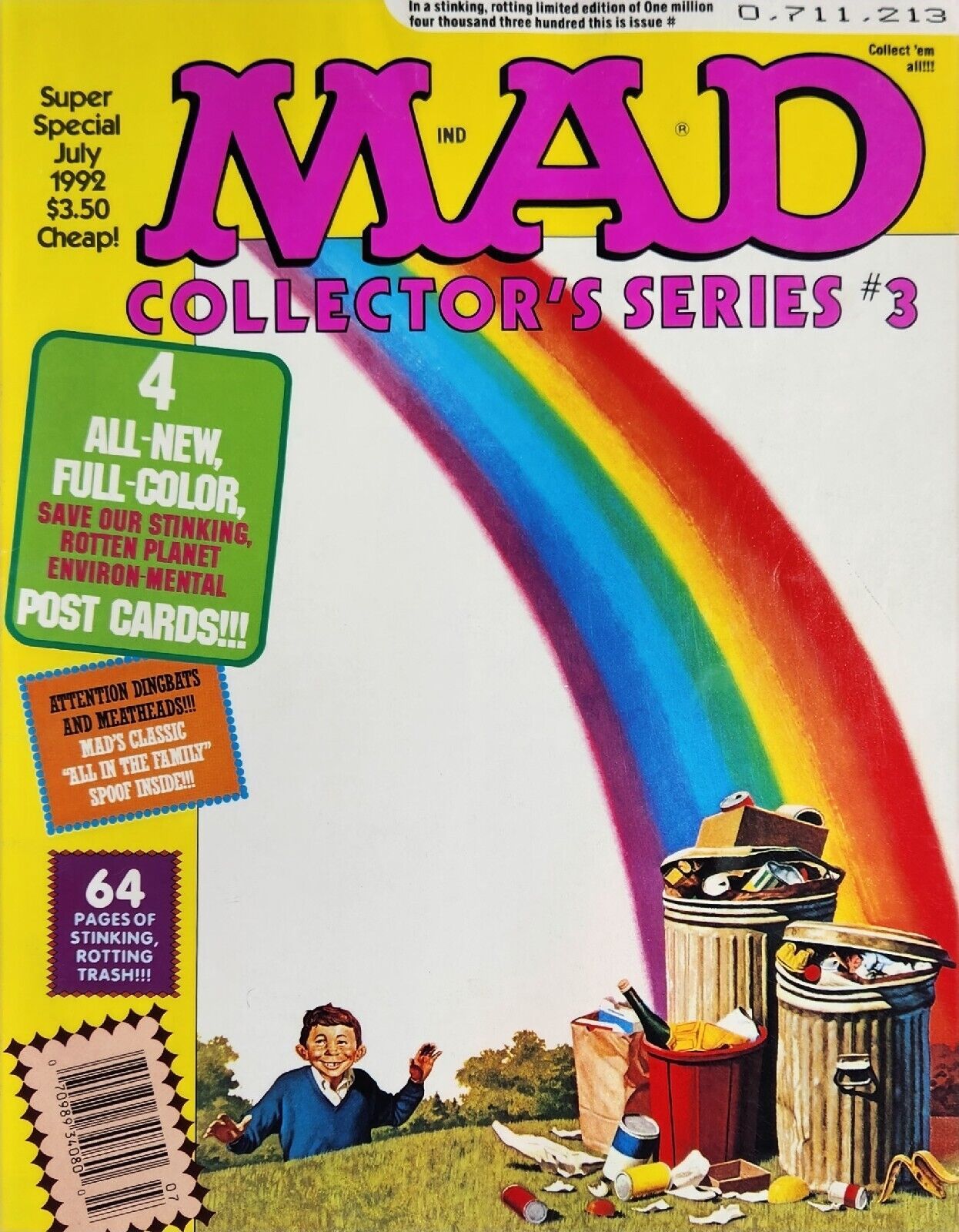 Vintage 1992 MAD Magazine Collectors Series #3