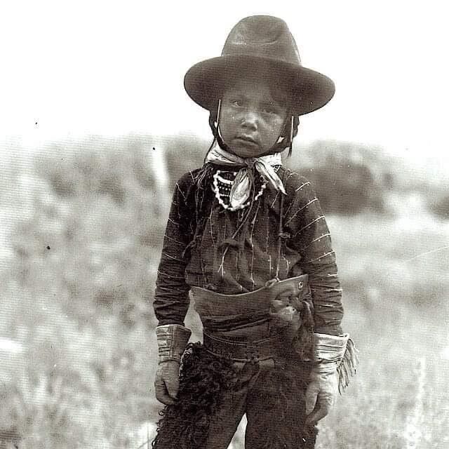 Black and White Photo 1910  Crow Boy Native  8x10  Photo Reprint A-1