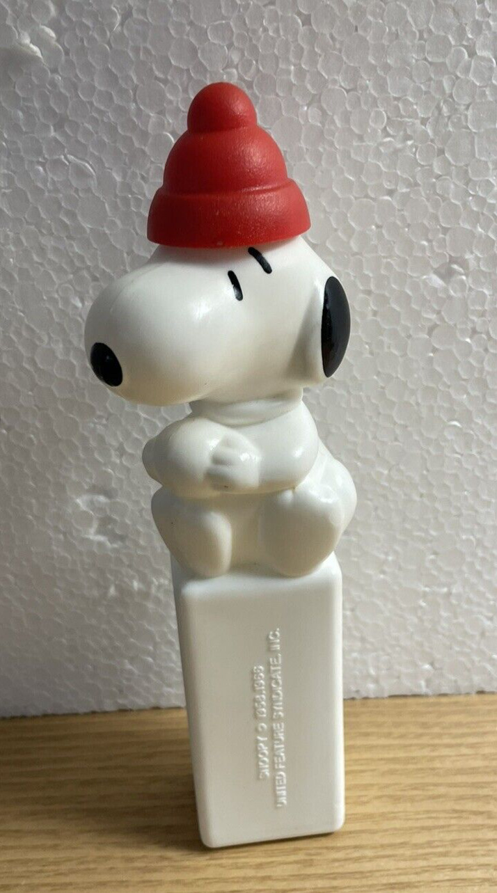 Vintage Snoopy Sno Cone Machine Plunger Pusher Replacement Part 1966 Snow Cone