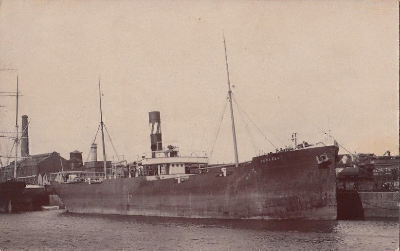 RPPC Postcard Ship Reresby