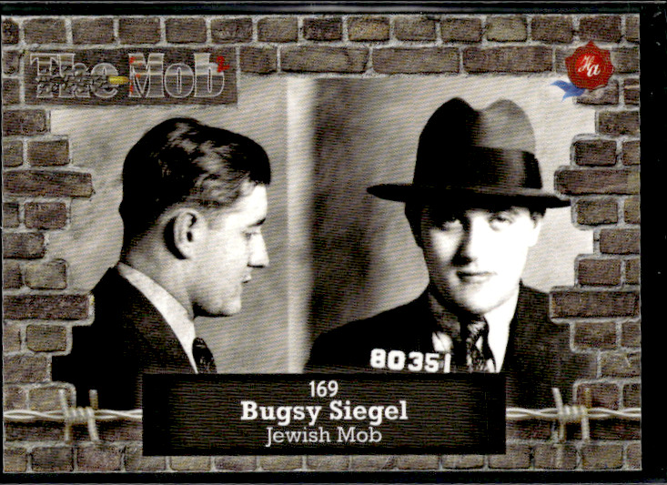 2023 Historic Autograph\'s Mob 2 Bugsy Siegel Jewish Mob Card #169