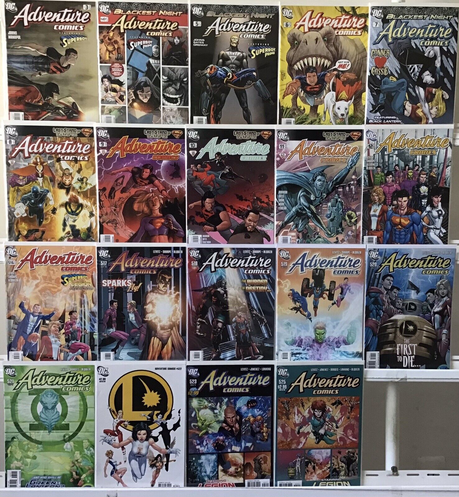 DC Comics - Adventure Comics - Comic Book Lot of 19
