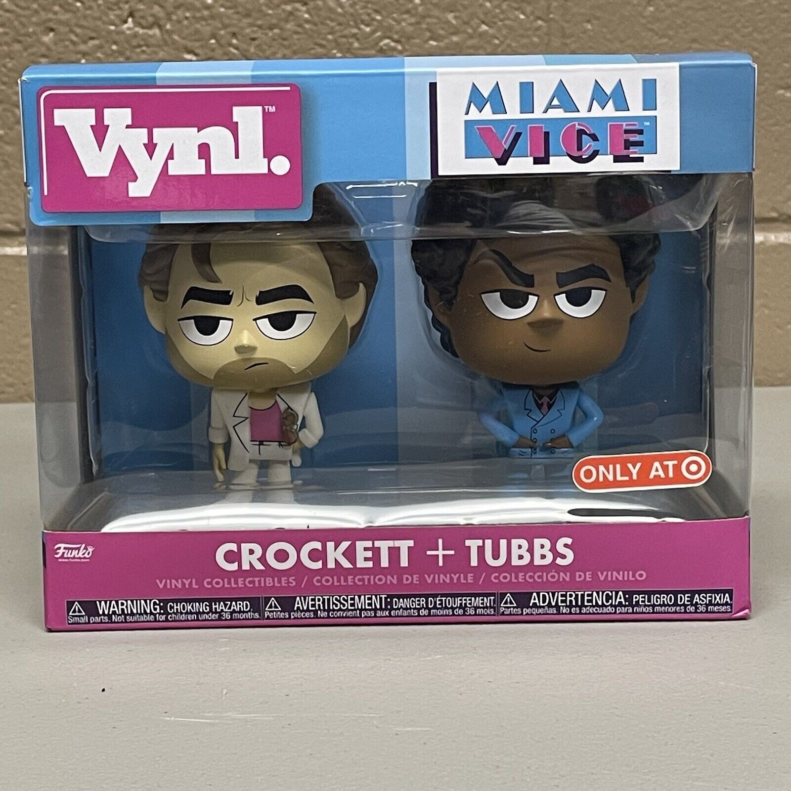 Funko Vynl Crockett And Tubbs Miami Vice 80\'s Icons Target Exclusive DRM180705
