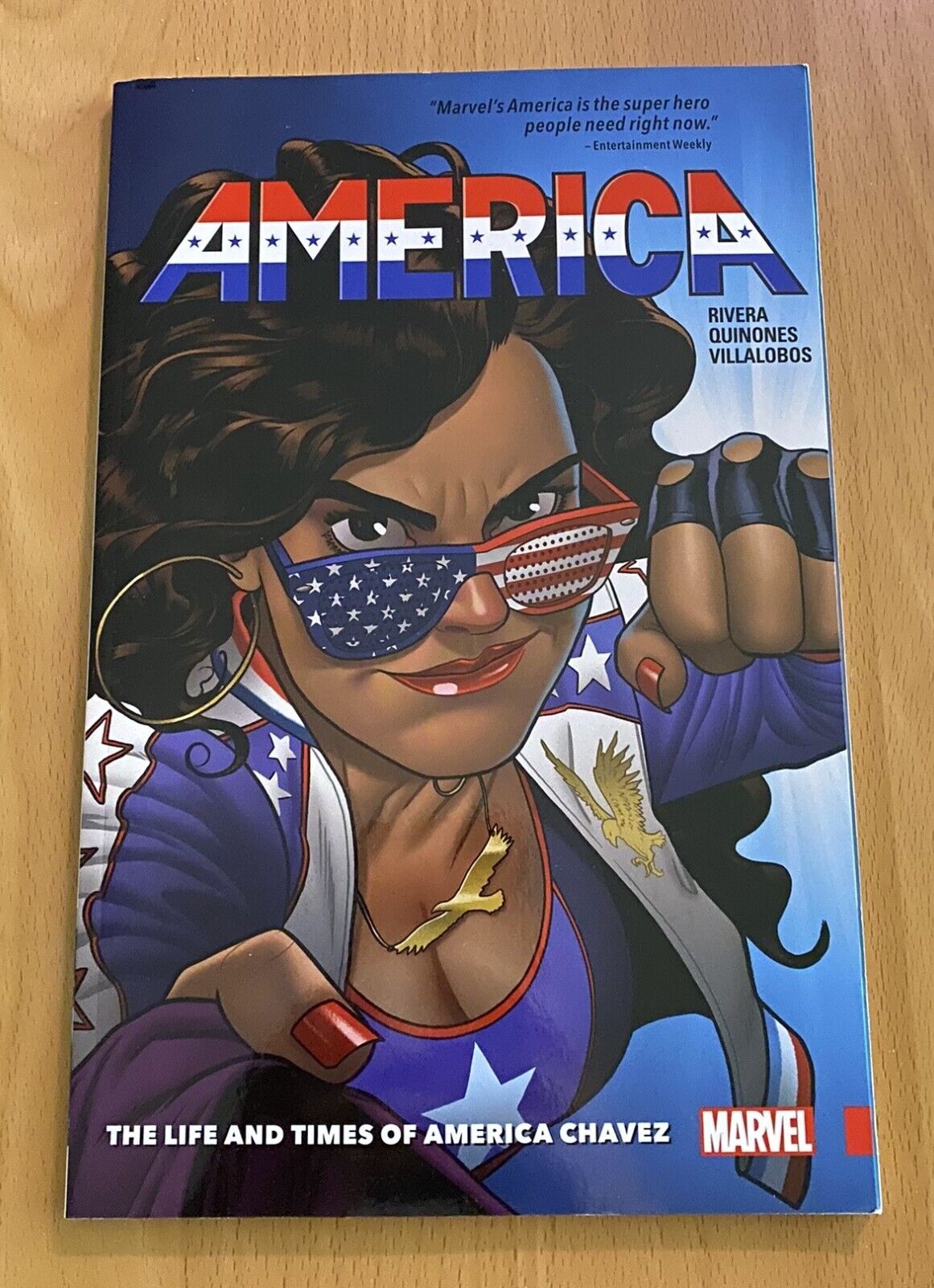 America: The Life and Times of America Chavez Vol 1 (Marvel 2018) TPB EXCELLENT