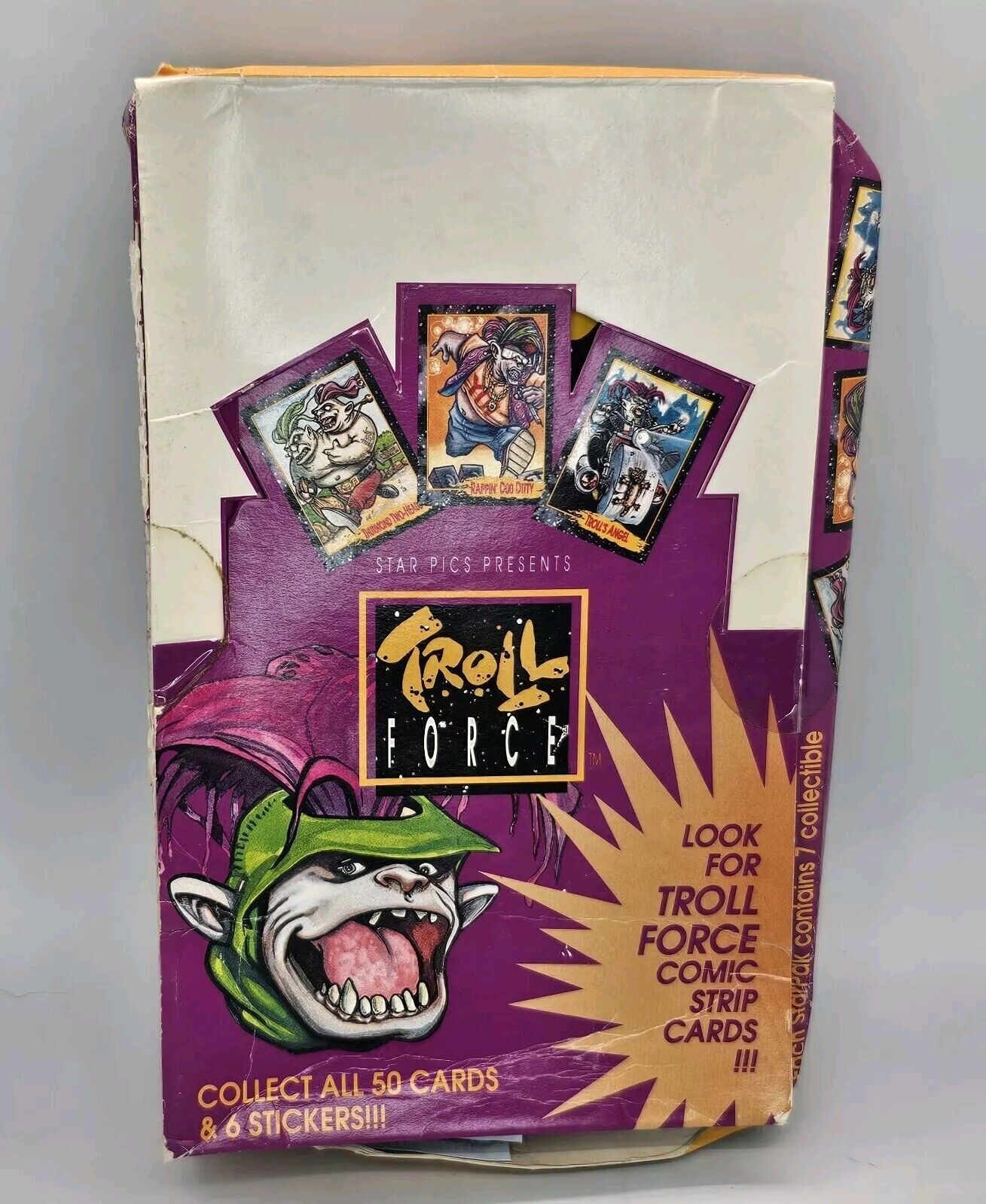 Vintage 1992 Troll Force Trading Cards 48 Packs 