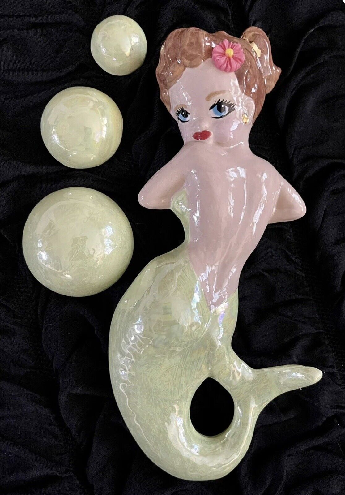 *RARE*Vintage inspired Mermaid pinup wall piece
