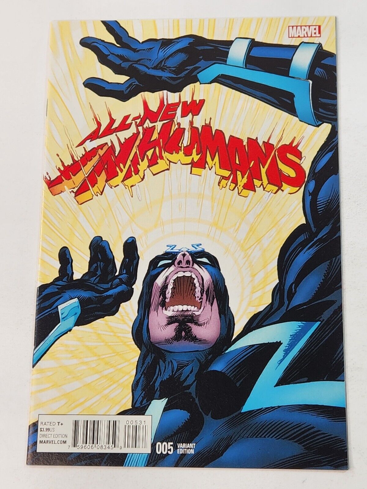 All New Inhumans 5 Neal Adams 1:15 Retailer Incentive Variant Marvel Comics 2016