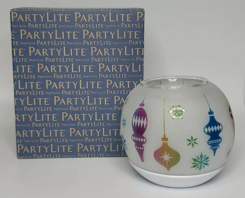 Partylite Scentglow Holiday Baubles Electric Melts Warmer New In Box P18B/P92702