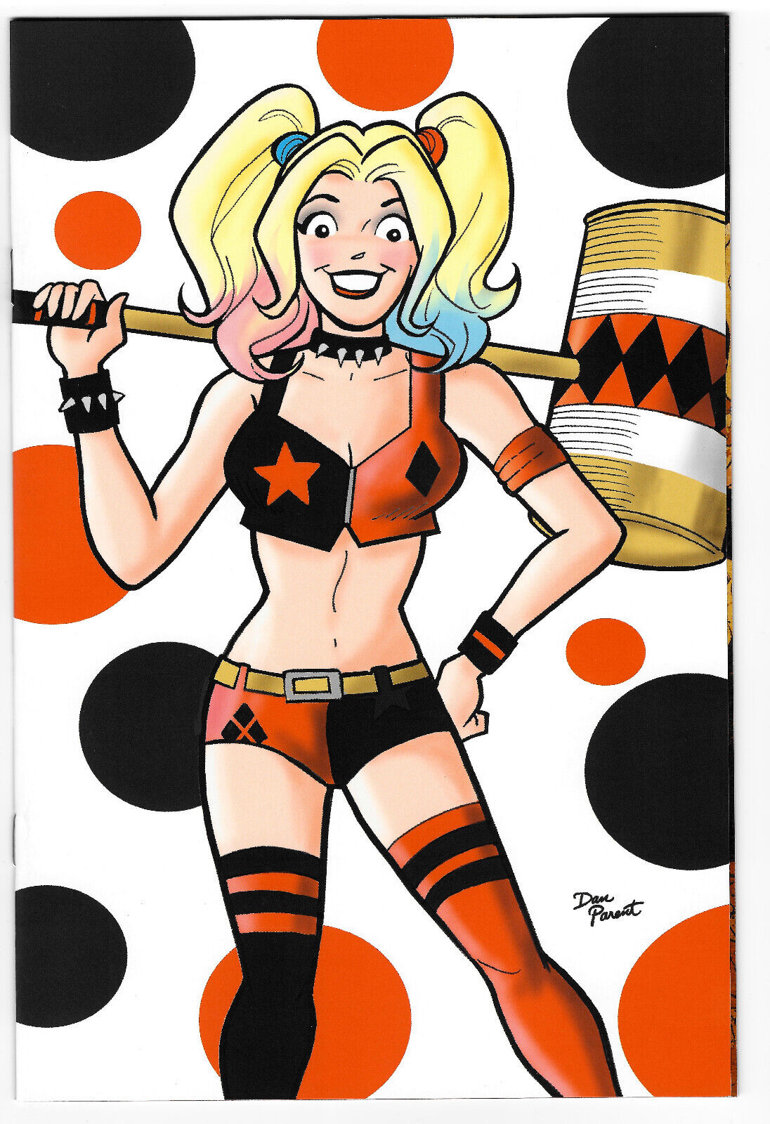 Archie: Judgement Day #1 Dan Parent Harley Quinn Cosplay Variant NM - Ltd to 250