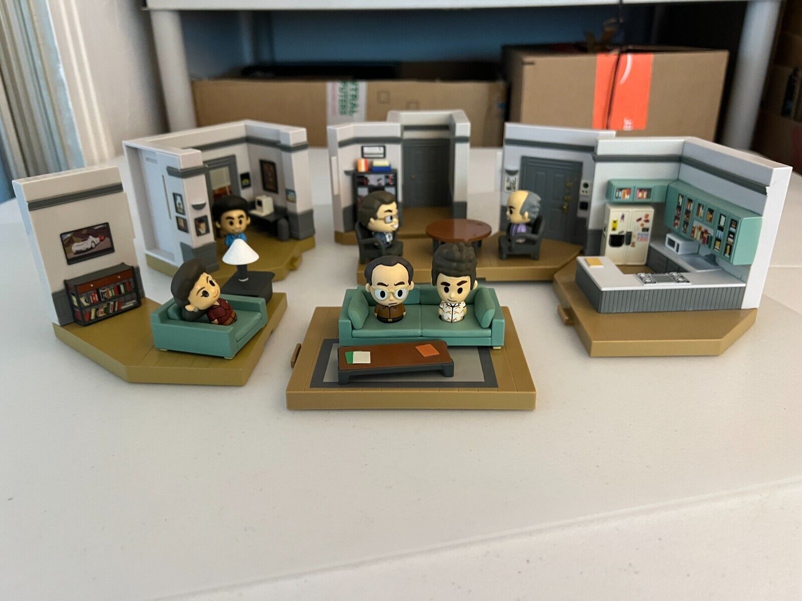 Funko Seinfeld Jerry\'s Apartment Complete 6 piece mini set No box