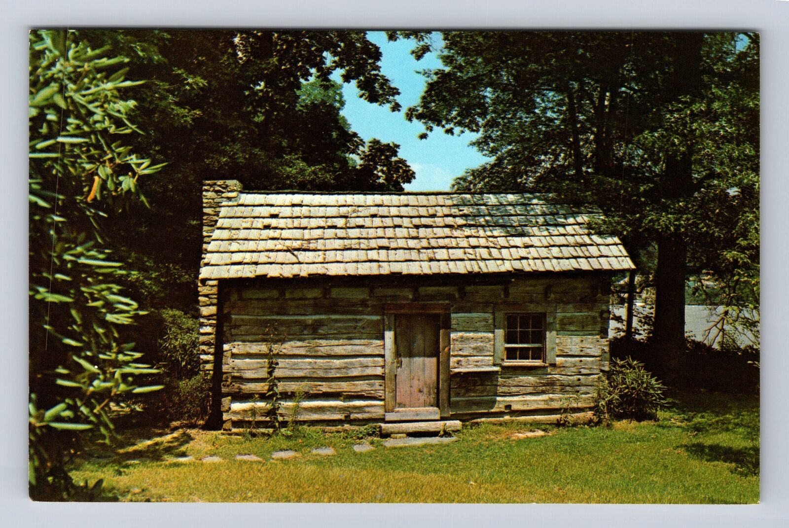 Boone NC-North Carolina, Historic 1785 Tatum Cabin, Vintage Souvenir Postcard