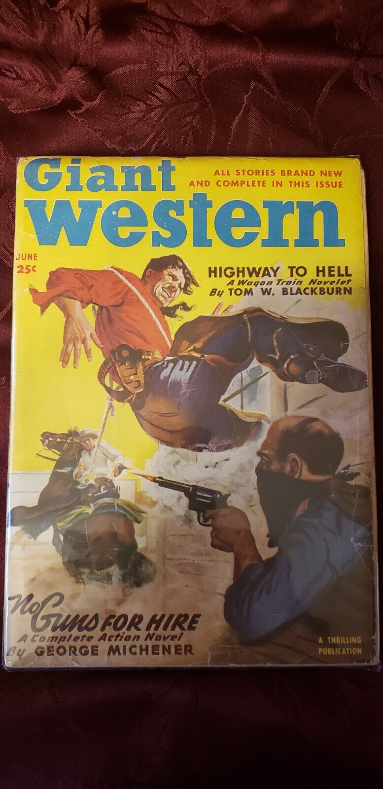Antique Giant Western Comic Novel 1948