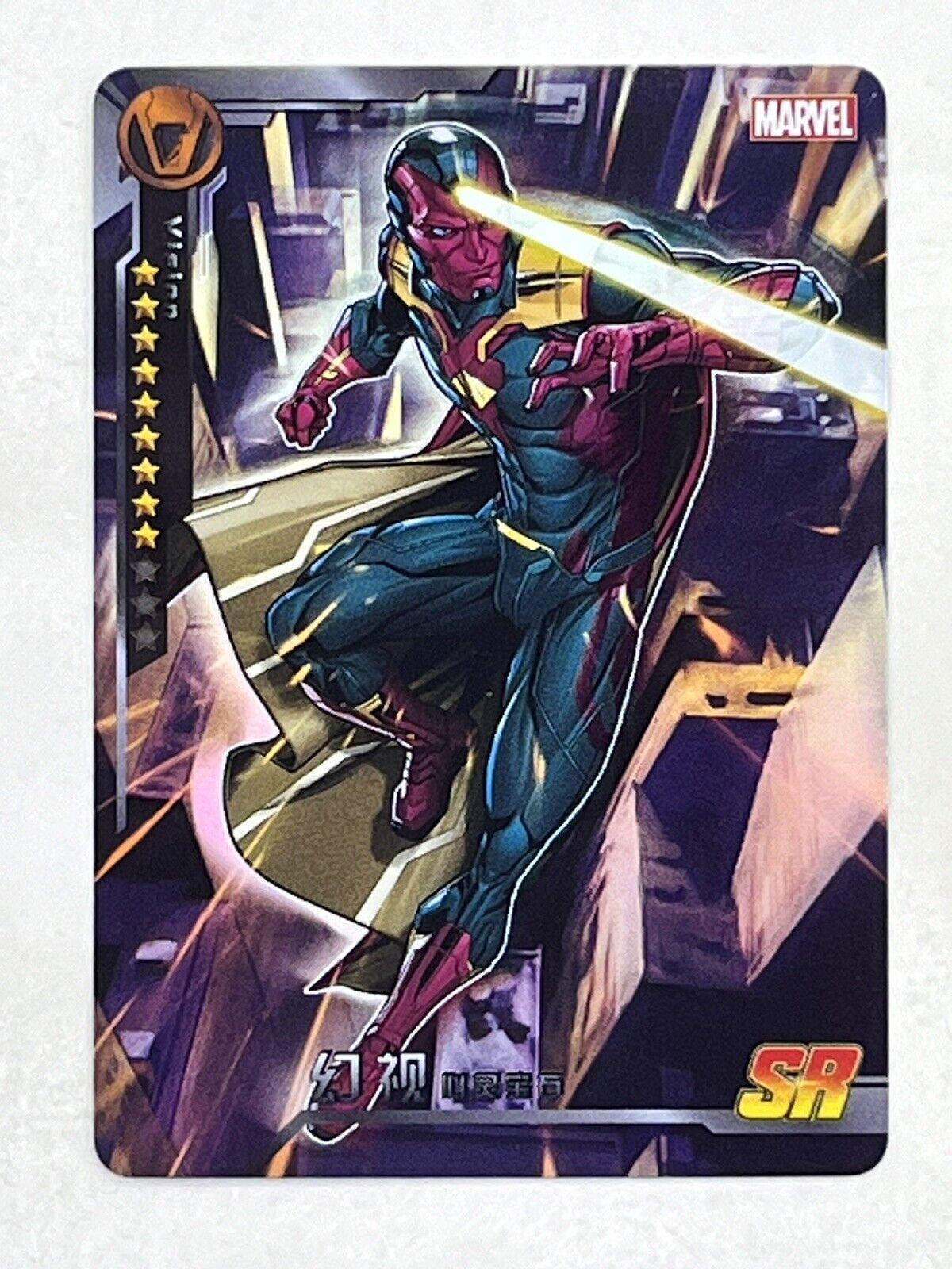 Vision 2014 Camon Marvel Avengers Battle Of Vengeance SR #MWZ-042 Trading Card