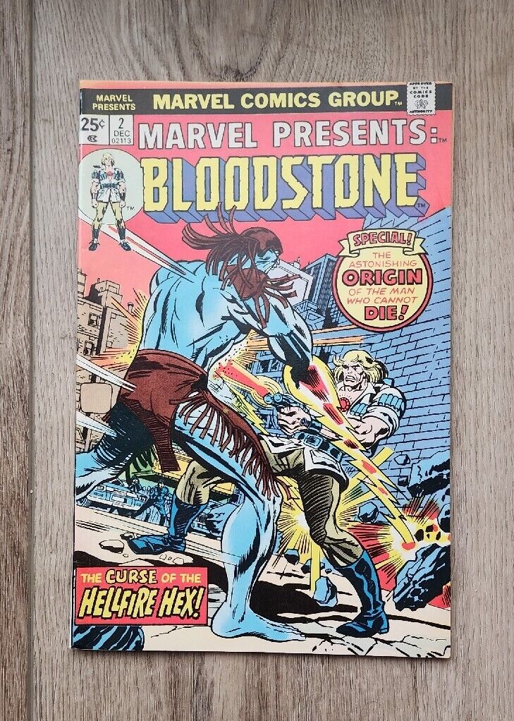 Marvel Presents #2 Bloodstone (1975) 2nd App & Origin of Ulysses Bloodstone