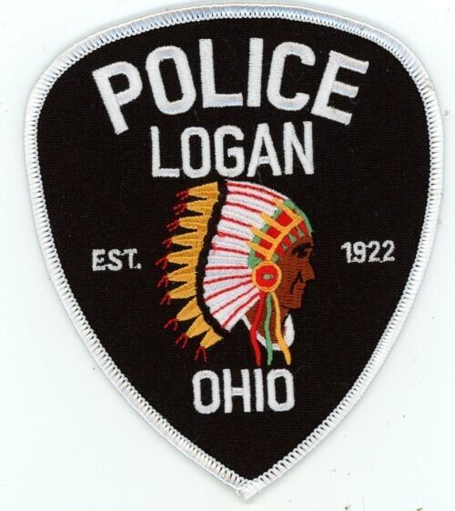 OHIO OH LOGAN POLICE NICE SHOULDER PATCH SHERIFF