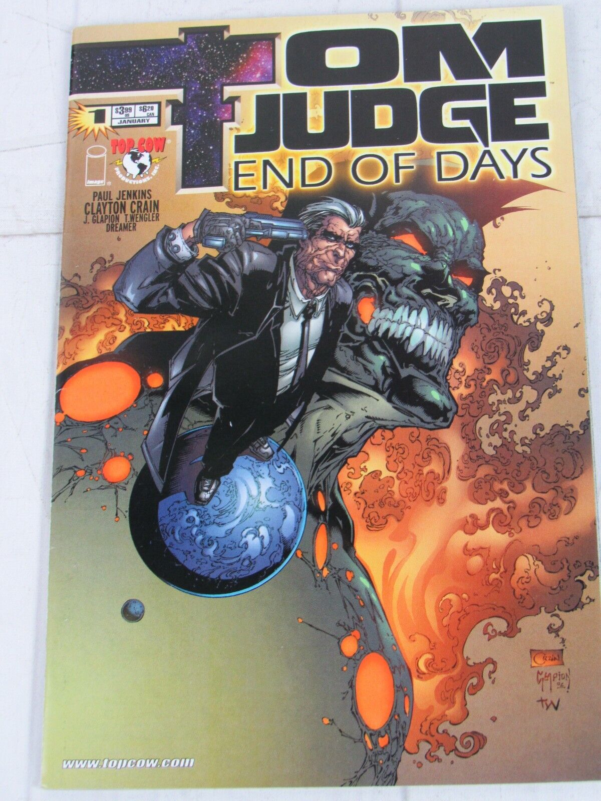 Tom Judge: End of Days #1 Jan. 2003 Top Cow Productions