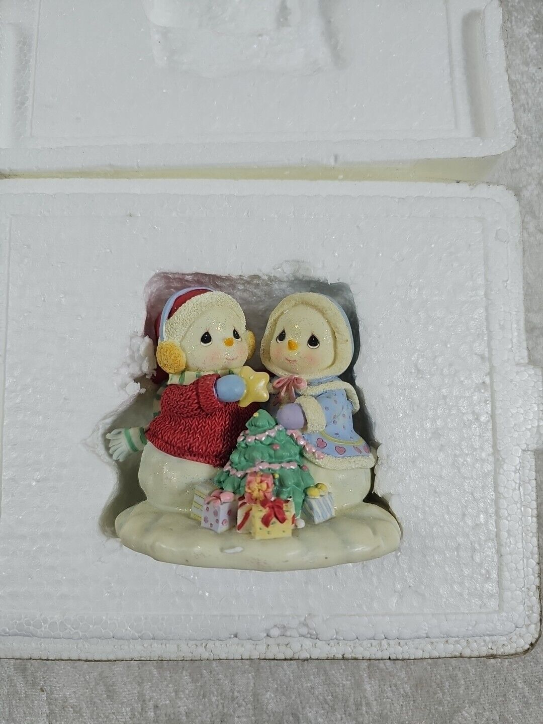 Precious Moments Hamilton Collection Christmas Snowfriends Snow original box