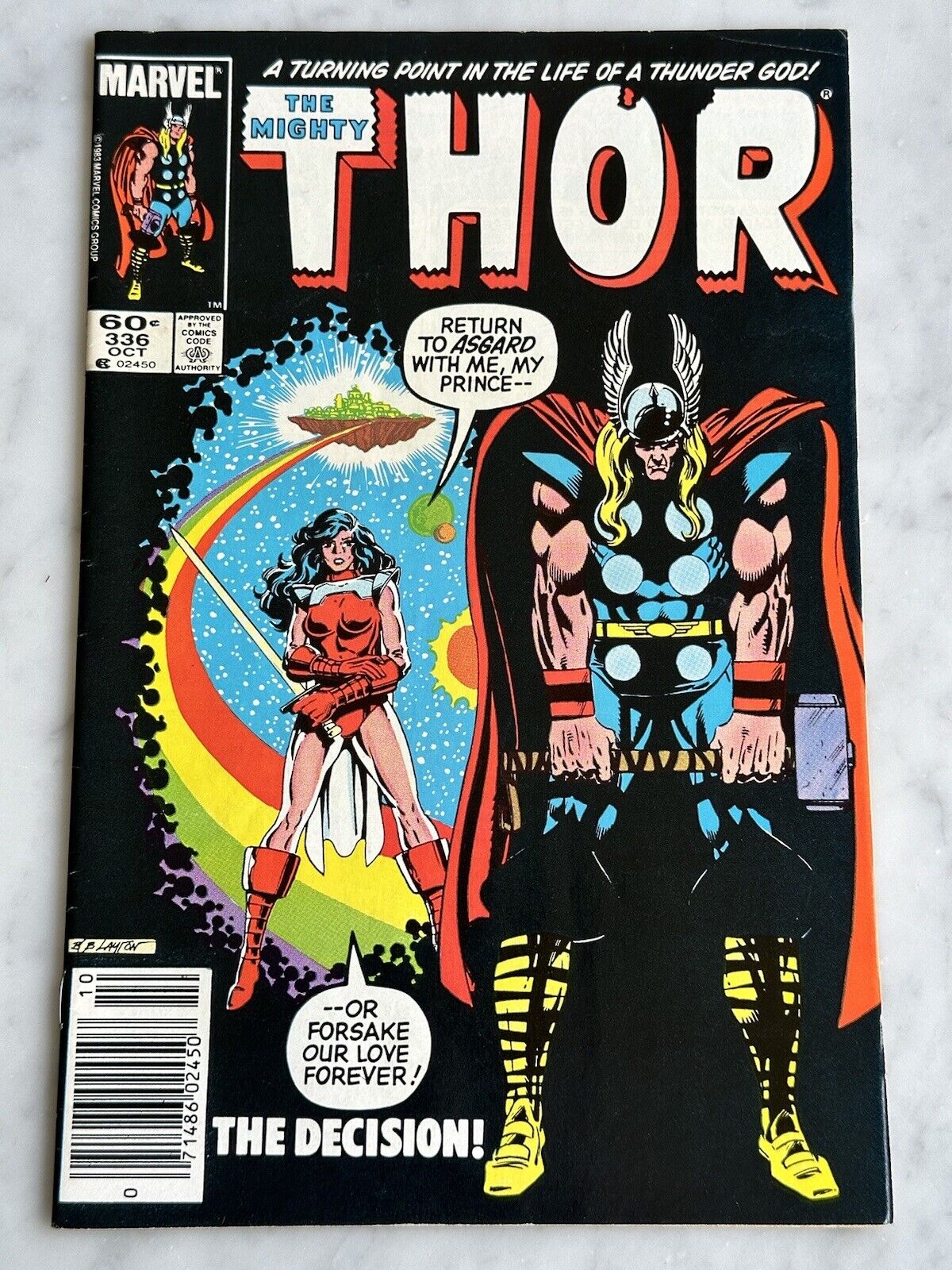 Thor #336 VF/NM 9.0 - Buy 3 for  (Marvel, 1983)
