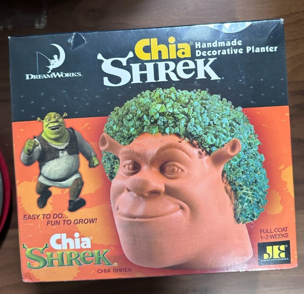Shrek Chia Pet New Sealed Movie