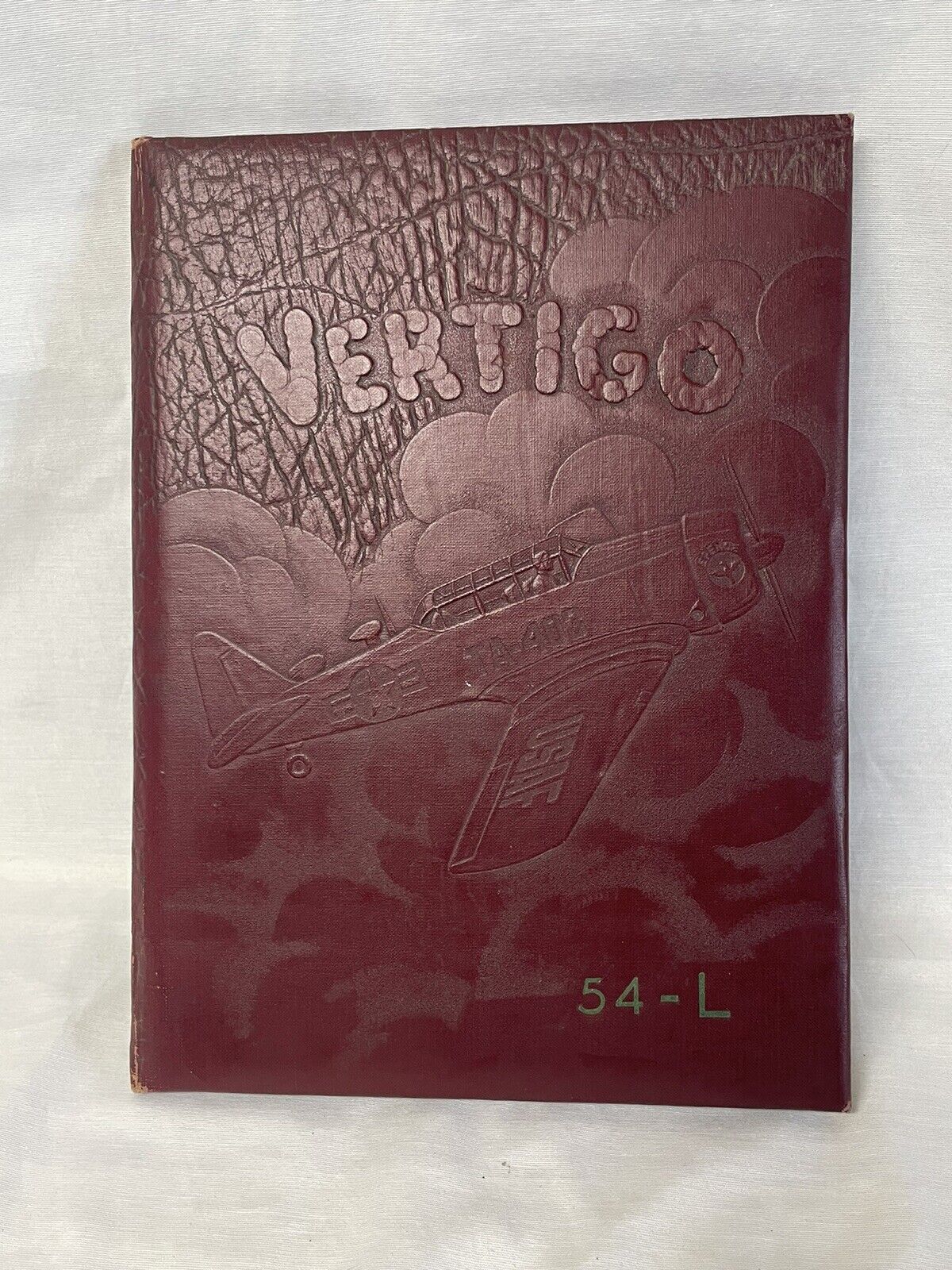 1954 USAF Spence Air Base Vertigo Air Force Pilot Yearbook 54-L Moultrie Georgia