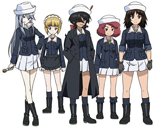 Plattz Girls und Panzer final chapter Oarai girls\' school shark\'s t...