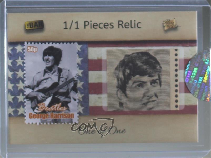 2020 The Bar Pieces of the Past 1/1 Pieces Relics 1/1 George Harrison 7ov