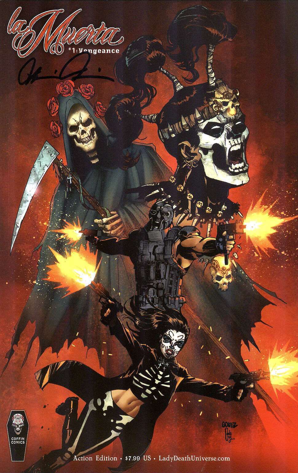 Muerta, La: Vengeance #1A VF/NM; Coffin | Action Edition - we combine shipping