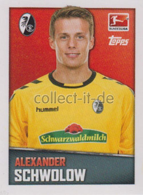 TOPPS Bundesliga 2016/2017 - sticker 135 - Alexander Schwolov