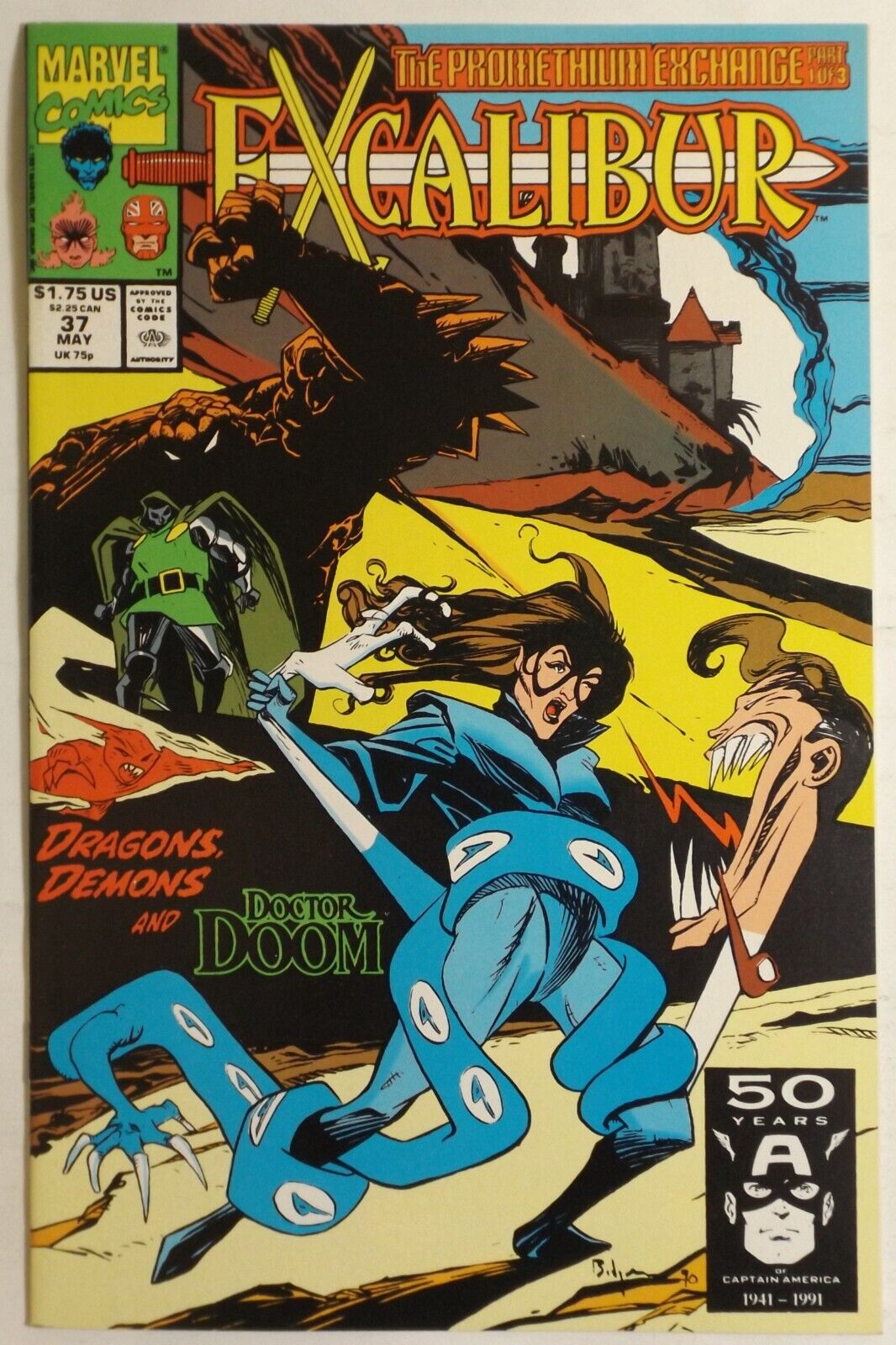 Excalibur #37  (1988 1st Series)