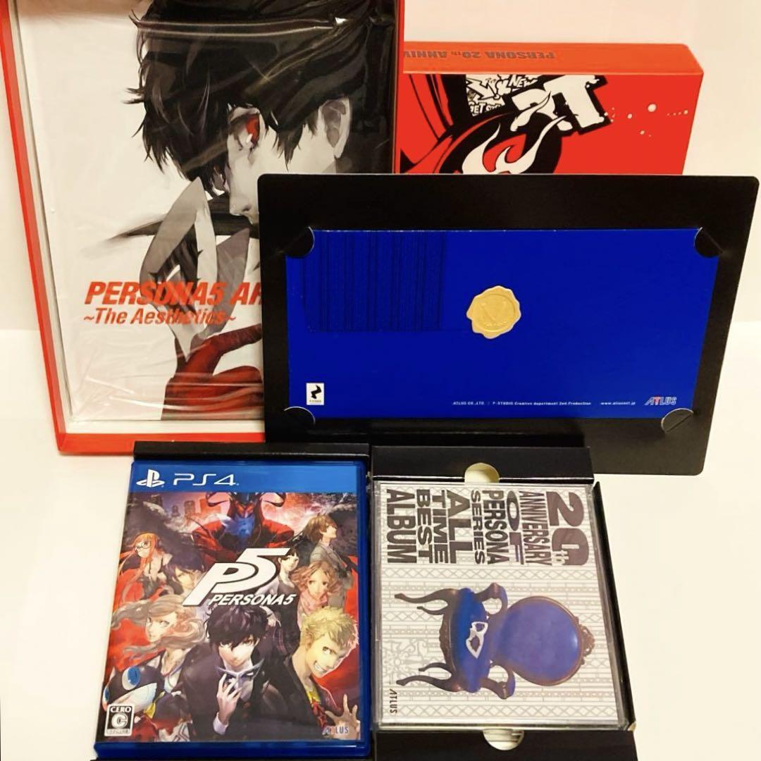 Ps4 Deluxe Persona 5 20Th Anniversary Edition