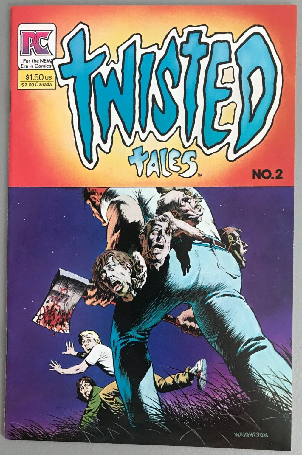 Twisted Tales #2 By Ploog Steacy Mayerick Wrightson Cover Pacific Horror 1983