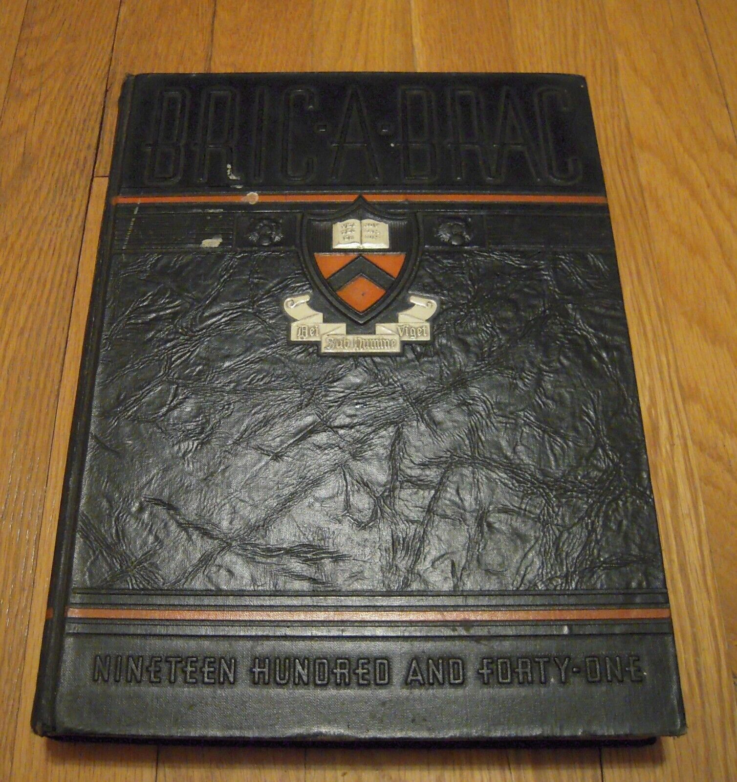 1941 Princeton University class yearbook \