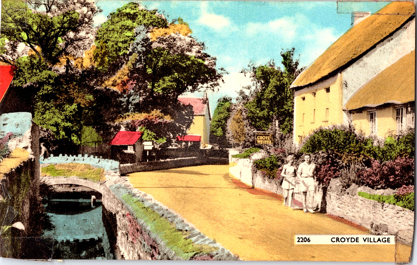Postcard. Croyde Village. North Devon. Divided Back. Written, Unposted.