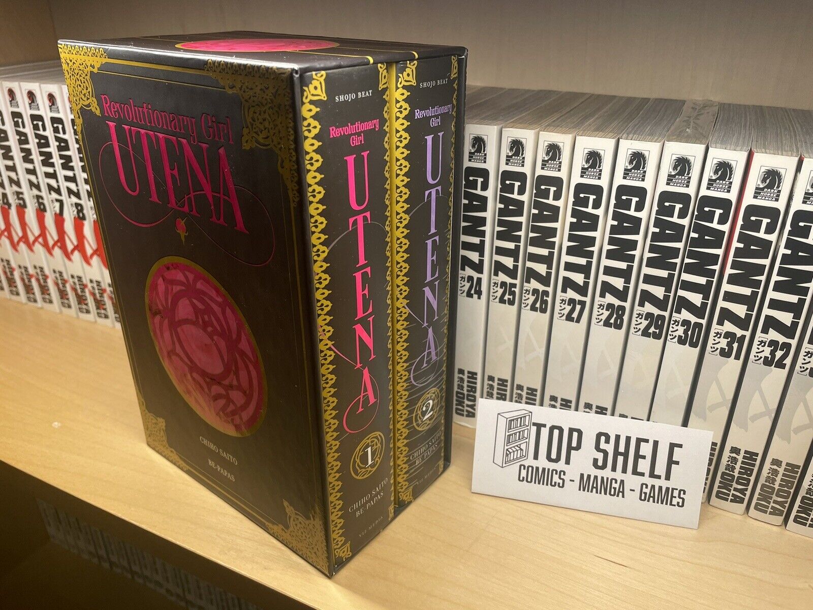 Revolutionary Girl Utena Complete Manga Deluxe Hardcover Box Set & Poster