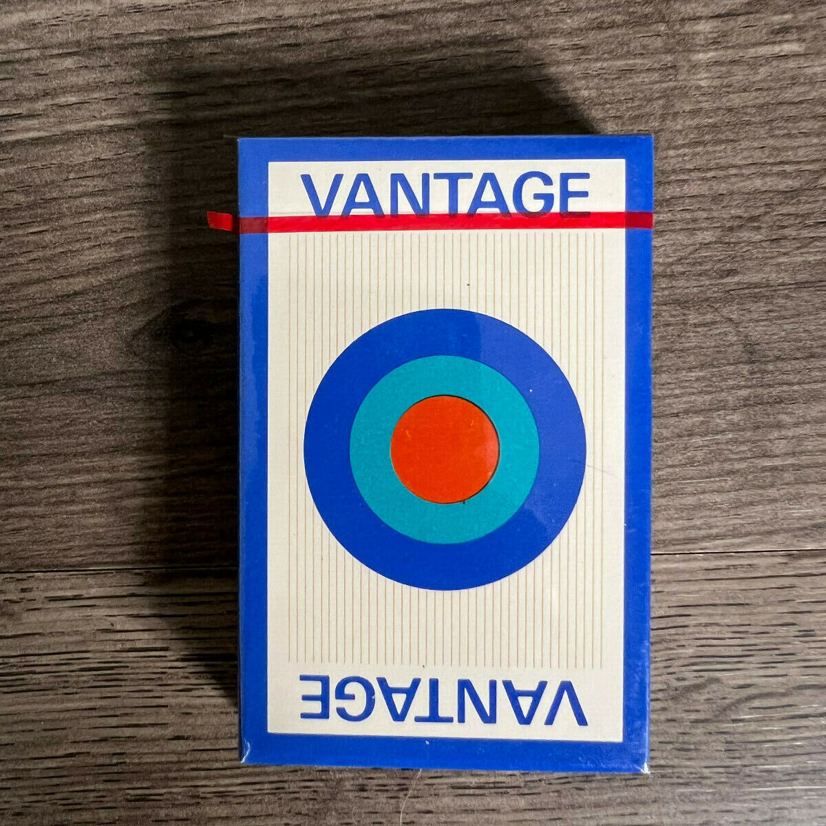 Vintage US Playing Card Company - Vantage Cigarettes Playing Cards - New/Sealed