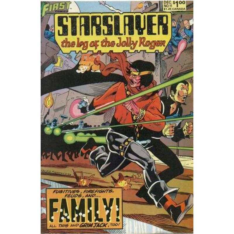 Starslayer (1982 series) #11 in Very Fine + condition. First comics [v 