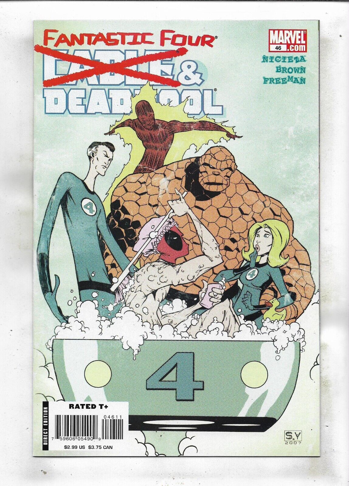 Cable & Deadpool 2007 #46 Very Fine