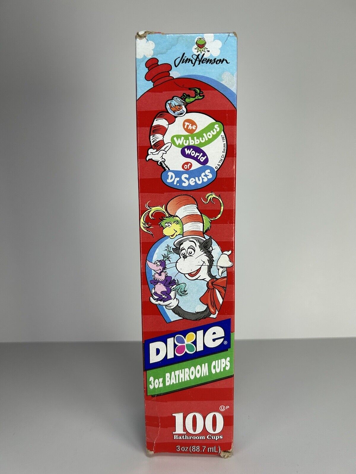 Dr. Seuss Jim Henson Dixie Cups 3oz 1997 Unopened New Old Stock