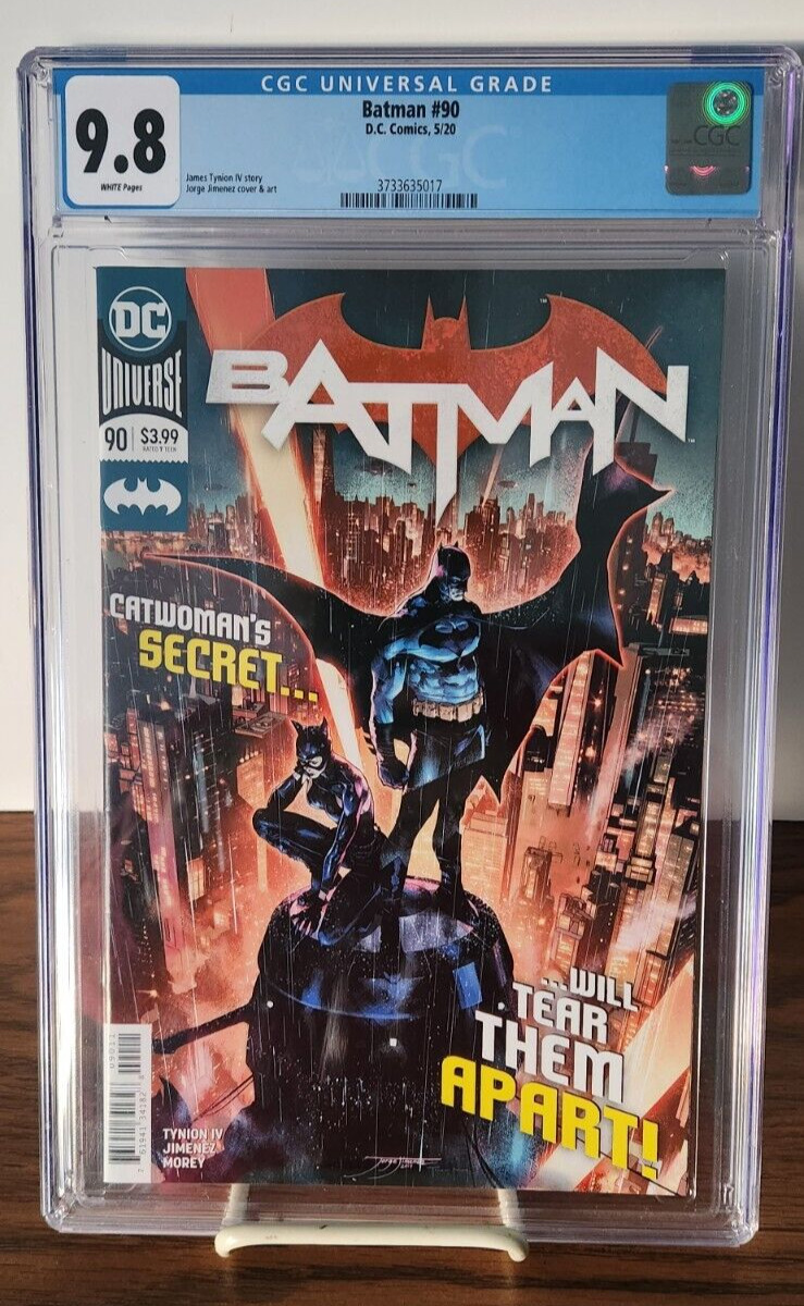 Batman #90 DC Comic Jimenez Cover CGC 9.8 1st Appearance of Designer 2020 5017