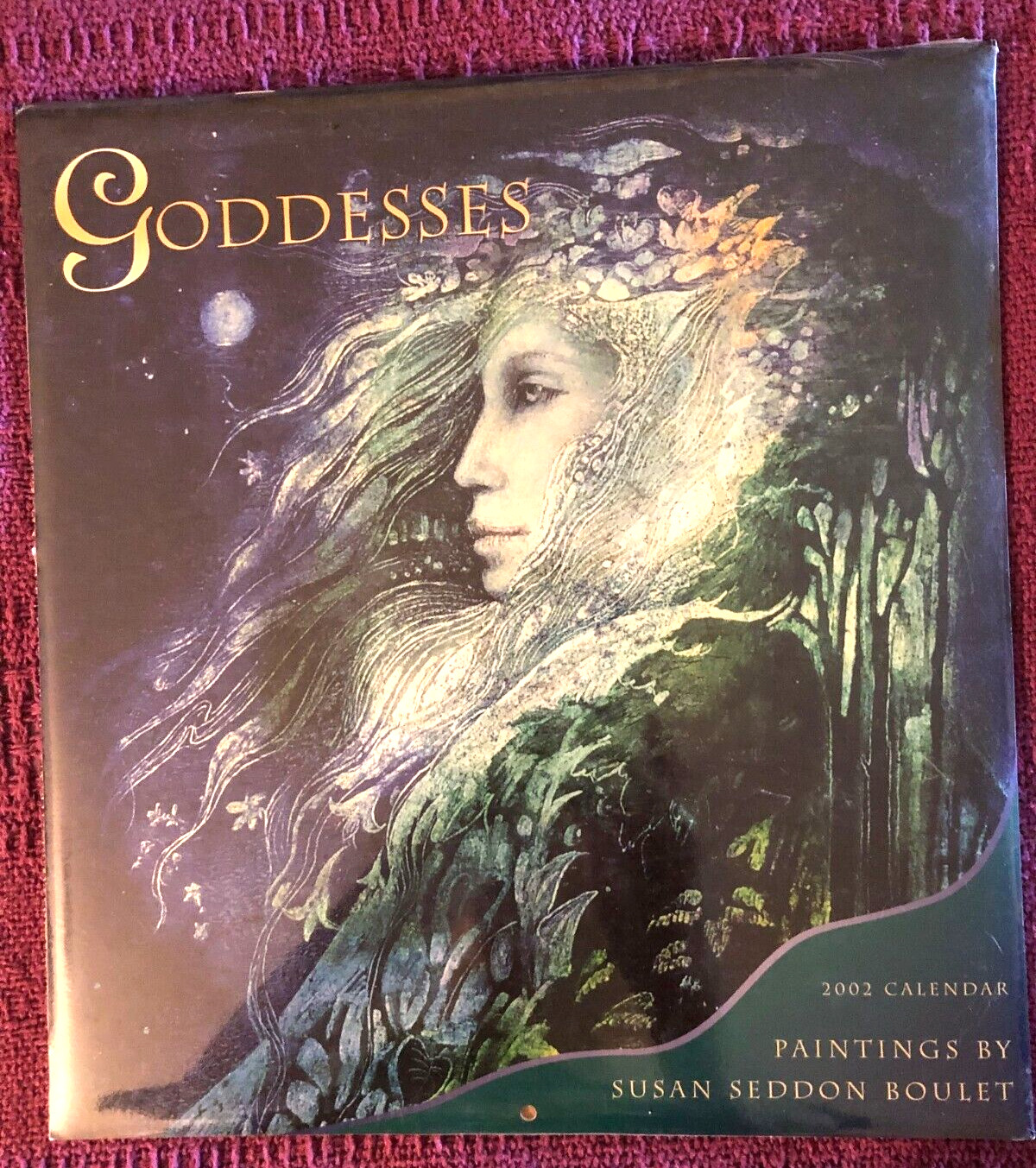 Goddesses 2002 Calendar Paintings by Susan Seddon Boulet-New In Package