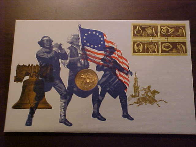 1972  U.S. LIMITED EDITION 99 COMPANY PNC BICENTENNIAL OF INDEPENDENCE BRONZE 
