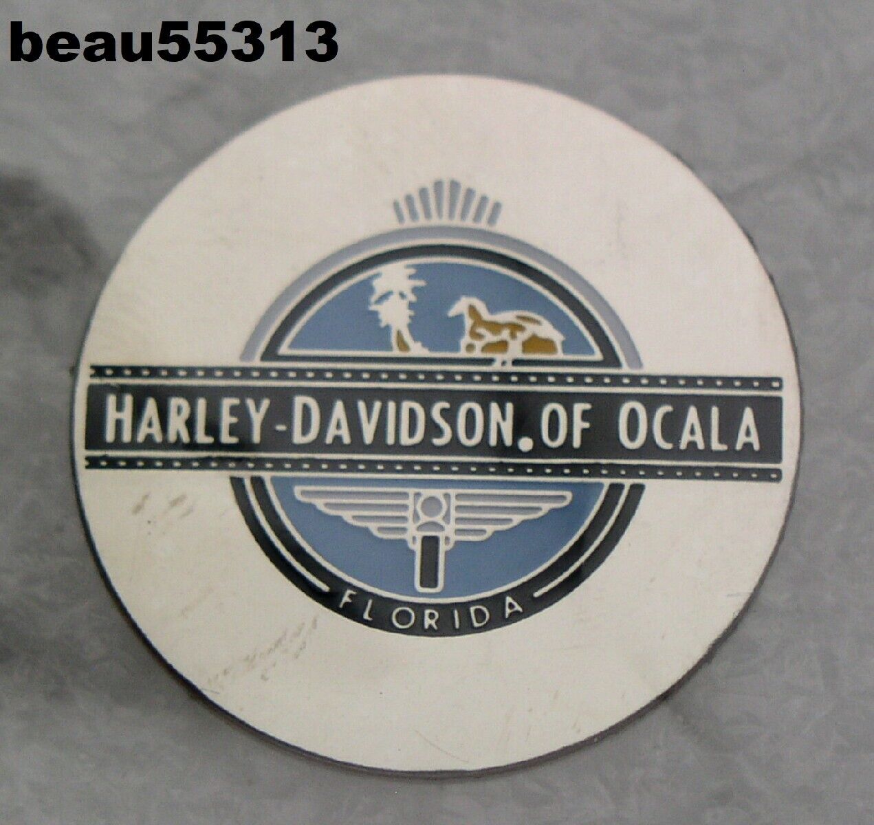 ⭐H-D of OCALA FLORIDA HARLEY DAVIDSON DEALER OIL STICK DIP DOT