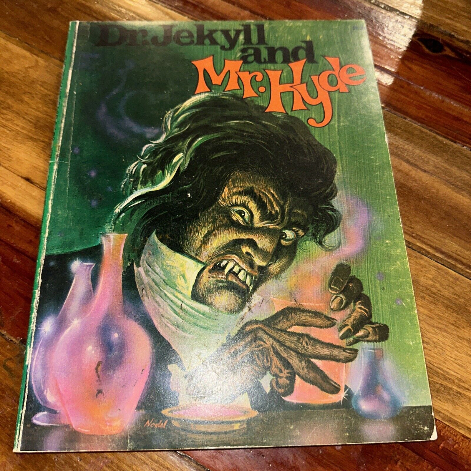 Dr. Jekyll and Mr. Hyde by Robert Louis Stevenson & Jerry Contreras PB 1973