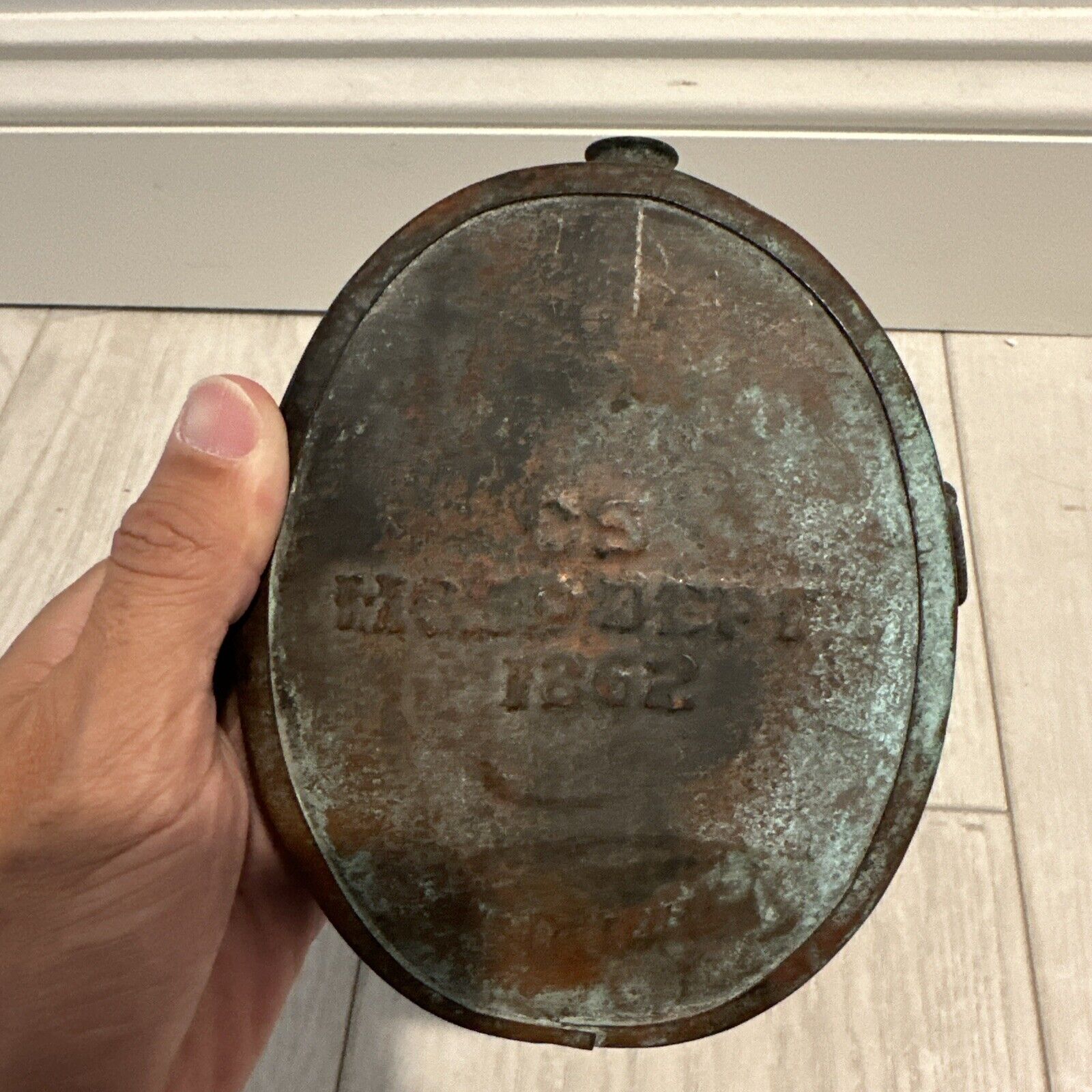 Civil War Confederate States 1862 Canteen Extremely Rare