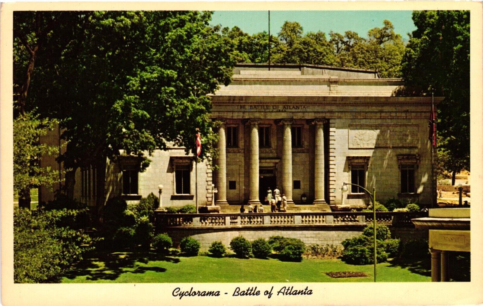 Postcard Grant Park Atlanta, Georgia
