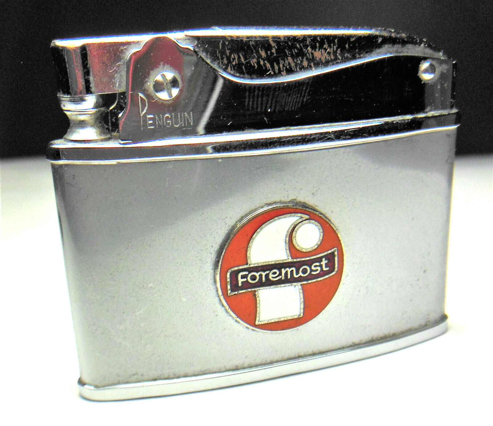 🍦 foremost Dairy Co. emblem employee service award flat lighter by PENGUIN